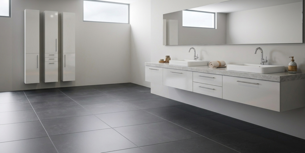 heated bathroom floors in Vancouver house bathroom renovation