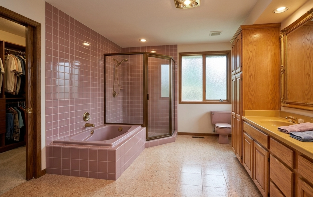 Ensuite Renovation in Vancouver before