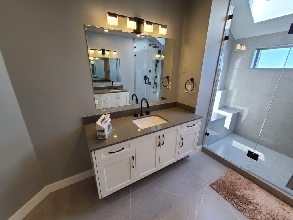 Ensuite Tub to shower conversion